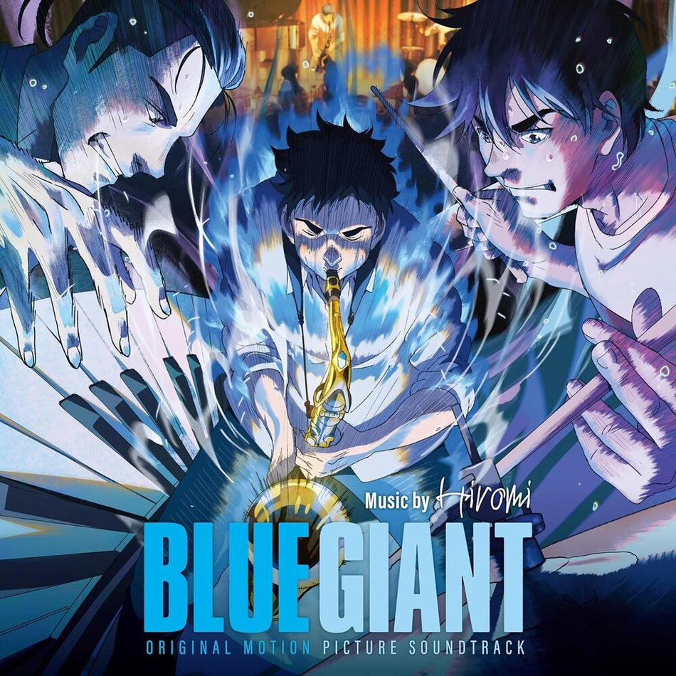 the album cover for Hiromi - BLUE GIANT (Original Motion Picture Soundtrack)