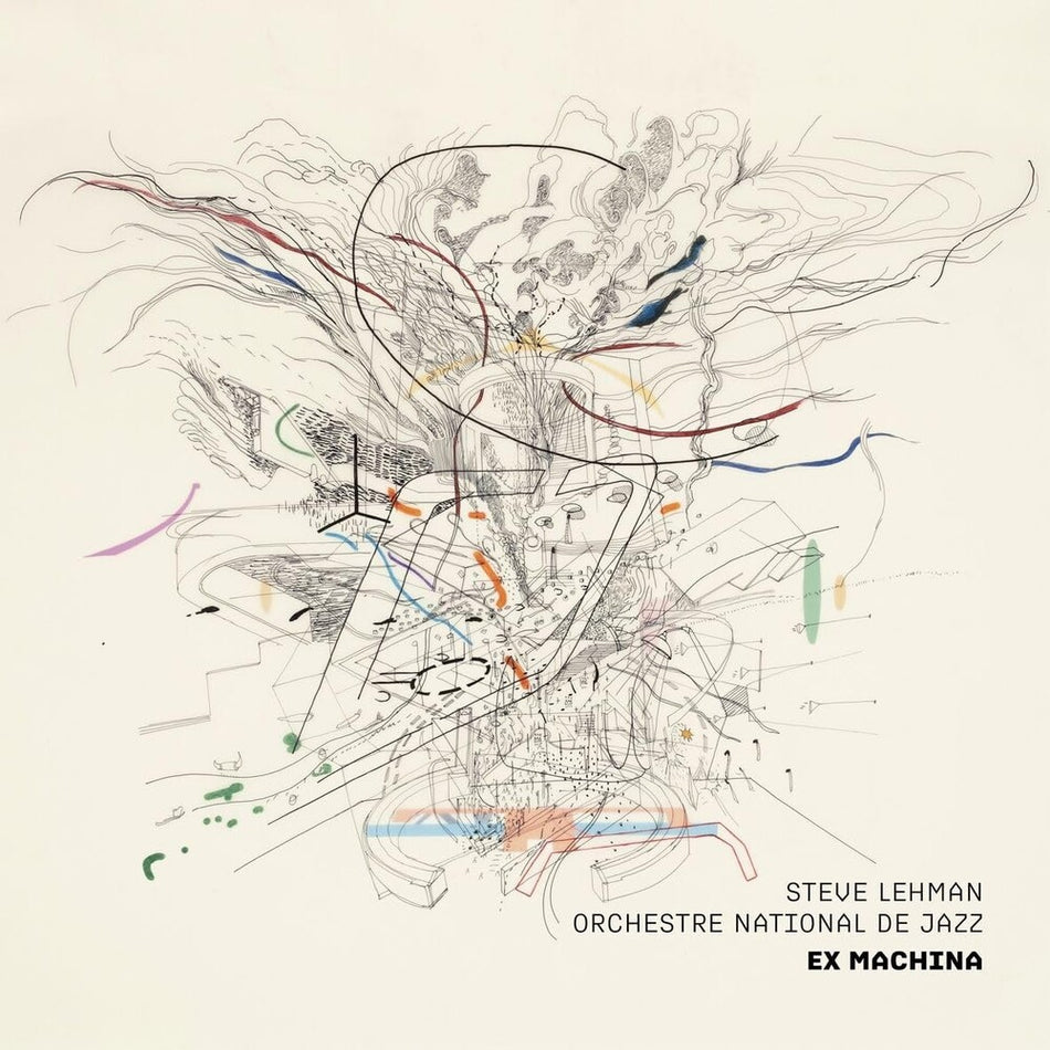 the album cover for Steve Lehman  / Orchestre - Ex-Machina (Hol)