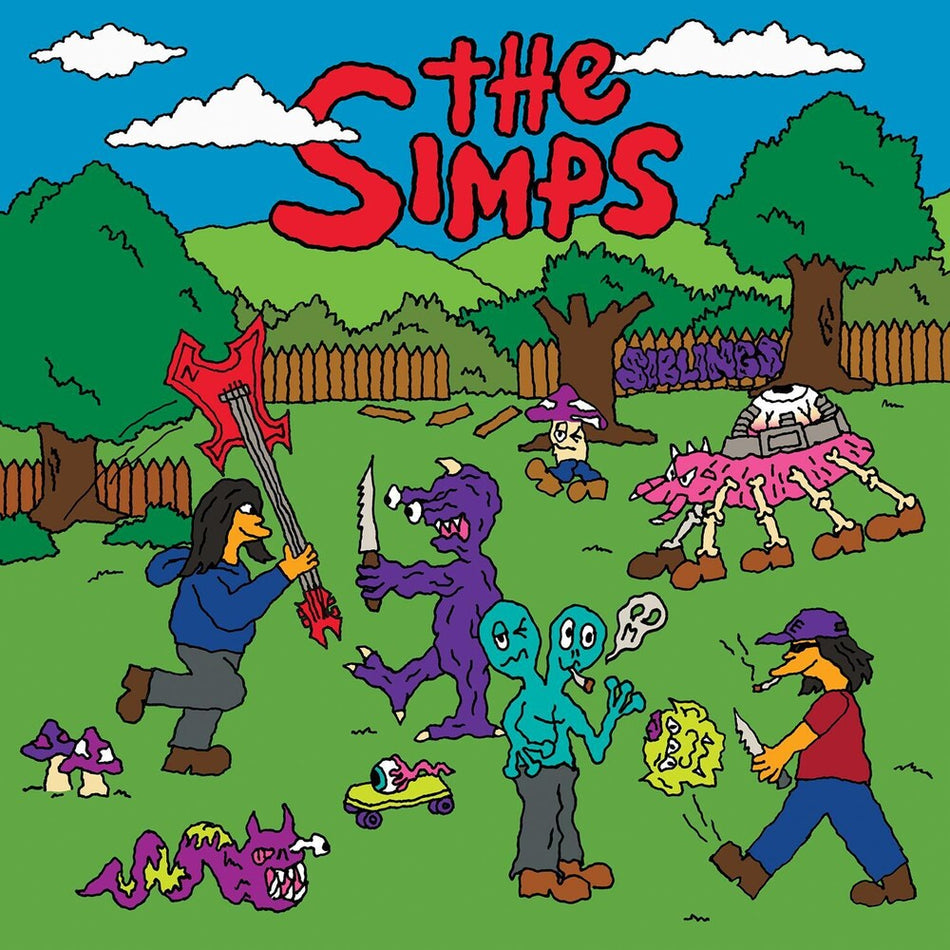 the album cover for The Simps - Siblings