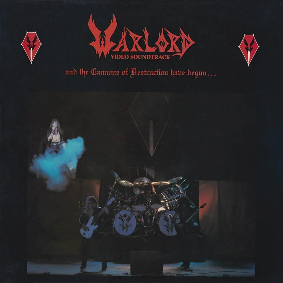 the album cover for Warlord - And The Cannons Of Destruction Have Begun (Slipc.)