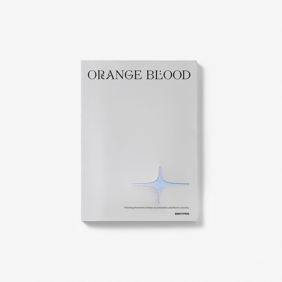 the album cover for ENHYPEN - ORANGE BLOOD [KALPA Ver.]