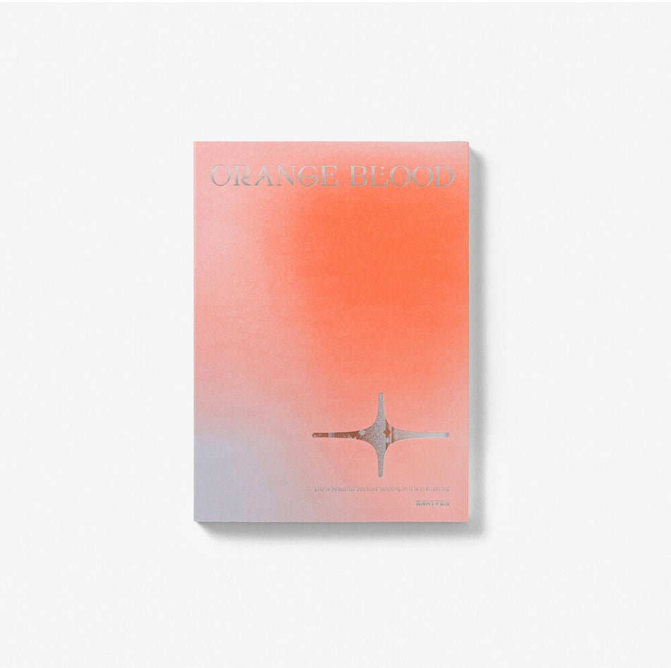 the album cover for ENHYPEN - ORANGE BLOOD [KSANA Ver.]