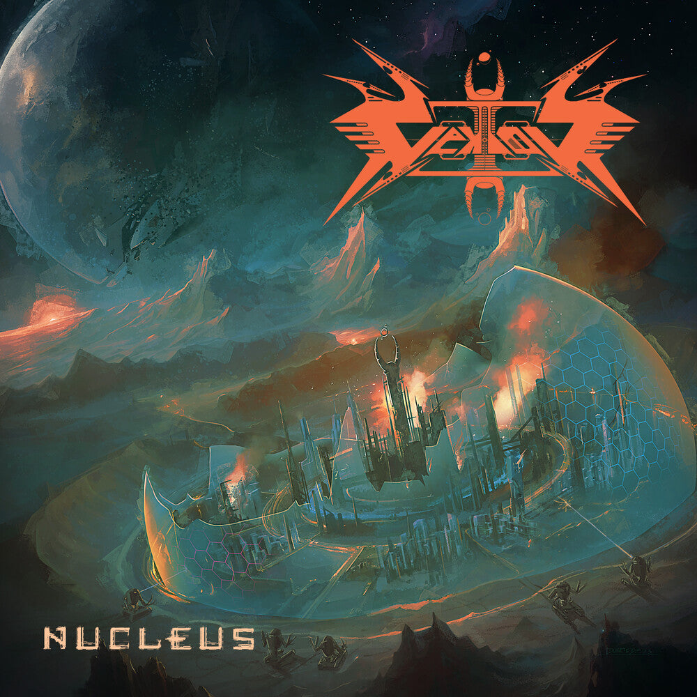 the album cover for Vektor - Nucleus