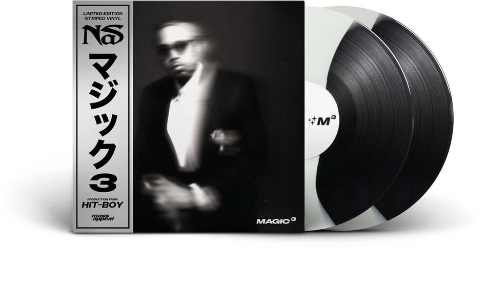 the album cover for Nas - Magic 3 [Limited Edition Colored 2 LP]