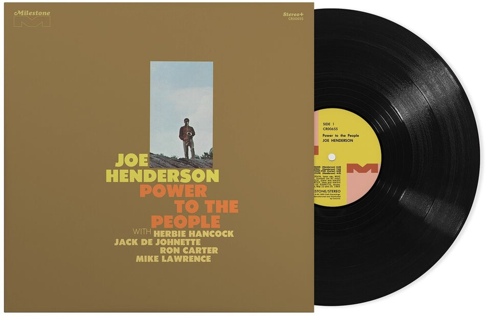the album cover for Joe Henderson - Power To The People [Jazz Dispensary Top Shelf Series LP]