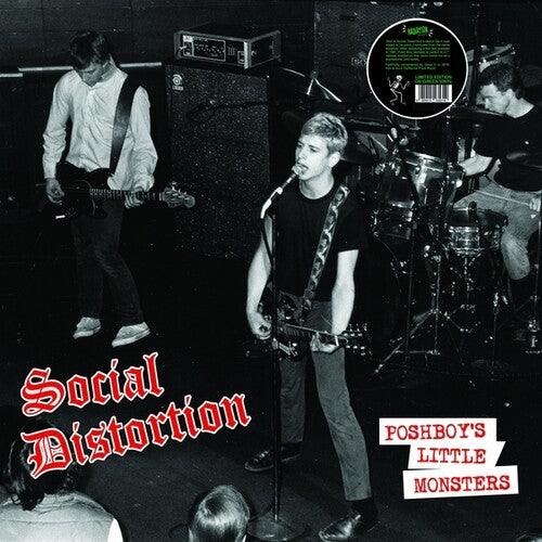 SOCIAL DISTORTION - POSHBOY'S LITTLE MONSTERS (GREEN VINYL)