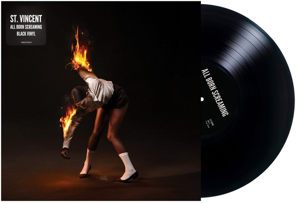 the album cover for St. Vincent - All Born Screaming [LP]