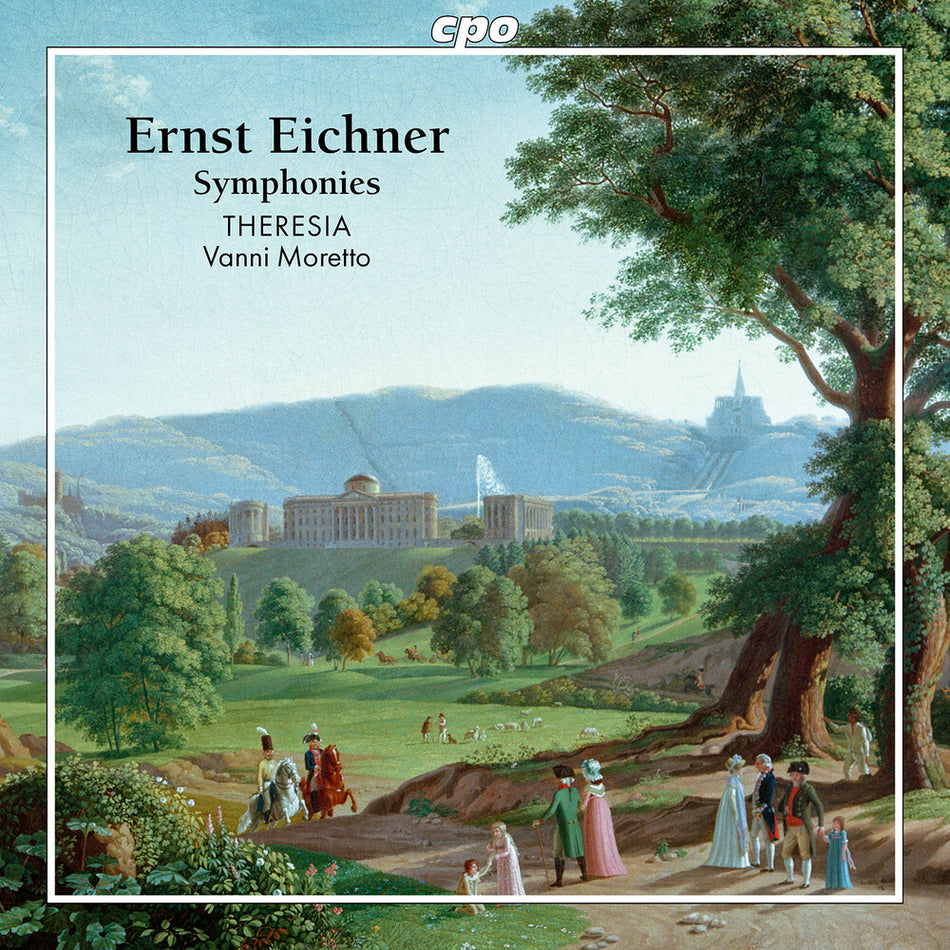 the album cover for Eichner / Theresia Orchestra - Symphonies