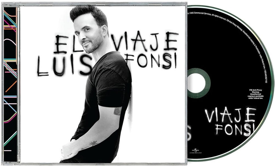 the album cover for Luis Fonsi - El Viaje