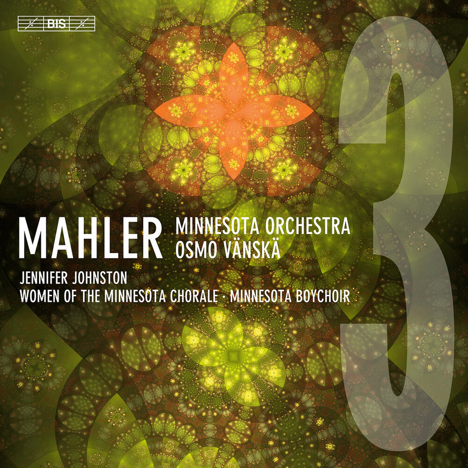 the album cover for Mahler / Johnston / Minnesota Orchestra - Symphony No. 3 (Hybr)