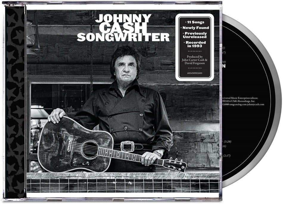 the album cover for Johnny Cash - Songwriter [CD]