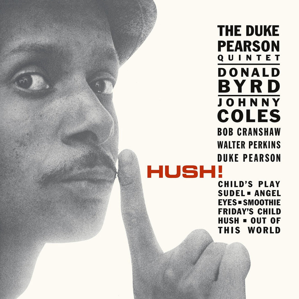 the album cover for Duke Pearson  Quintet - Hush! (Mod)