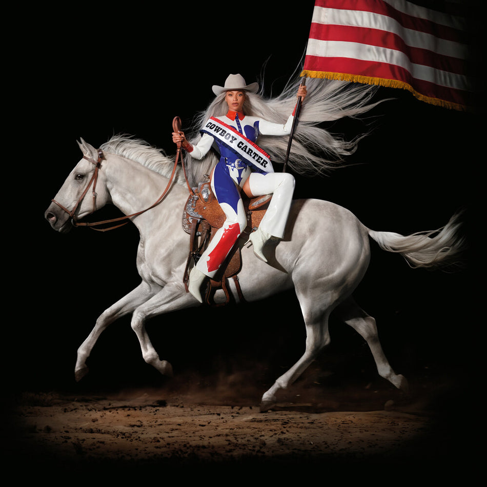 the album cover for Beyonce - COWBOY CARTER OFFICIAL VINYL [2 LP]