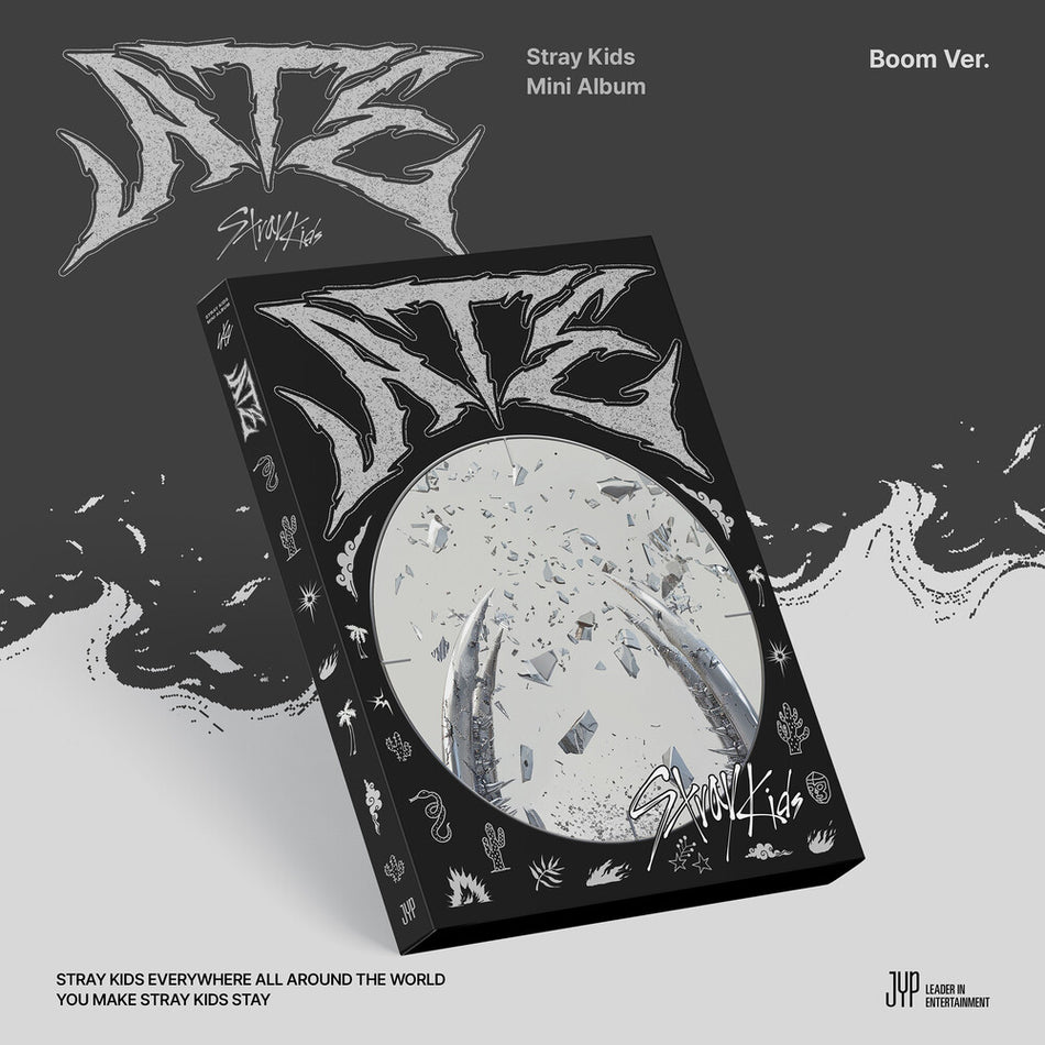 the album cover for Stray Kids - ATE [Boom Ver.] [CD]