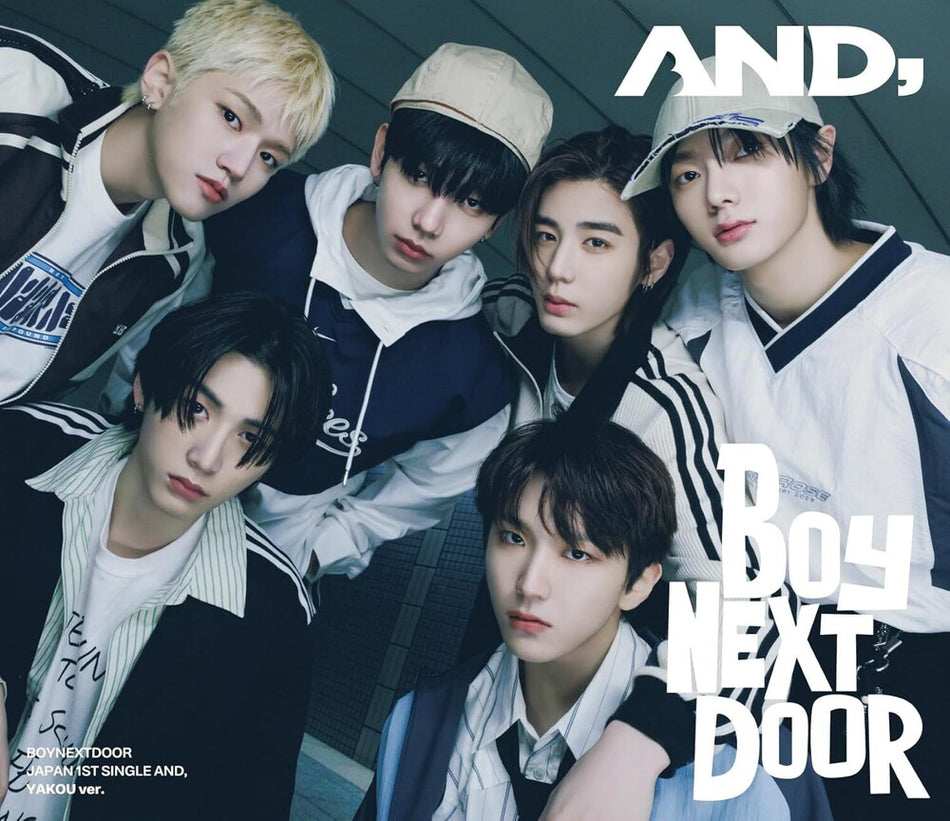 the album cover for BOYNEXTDOOR - And, (Limited Edition B) [Limited Edition] (Post) [With Booklet] (Phot)