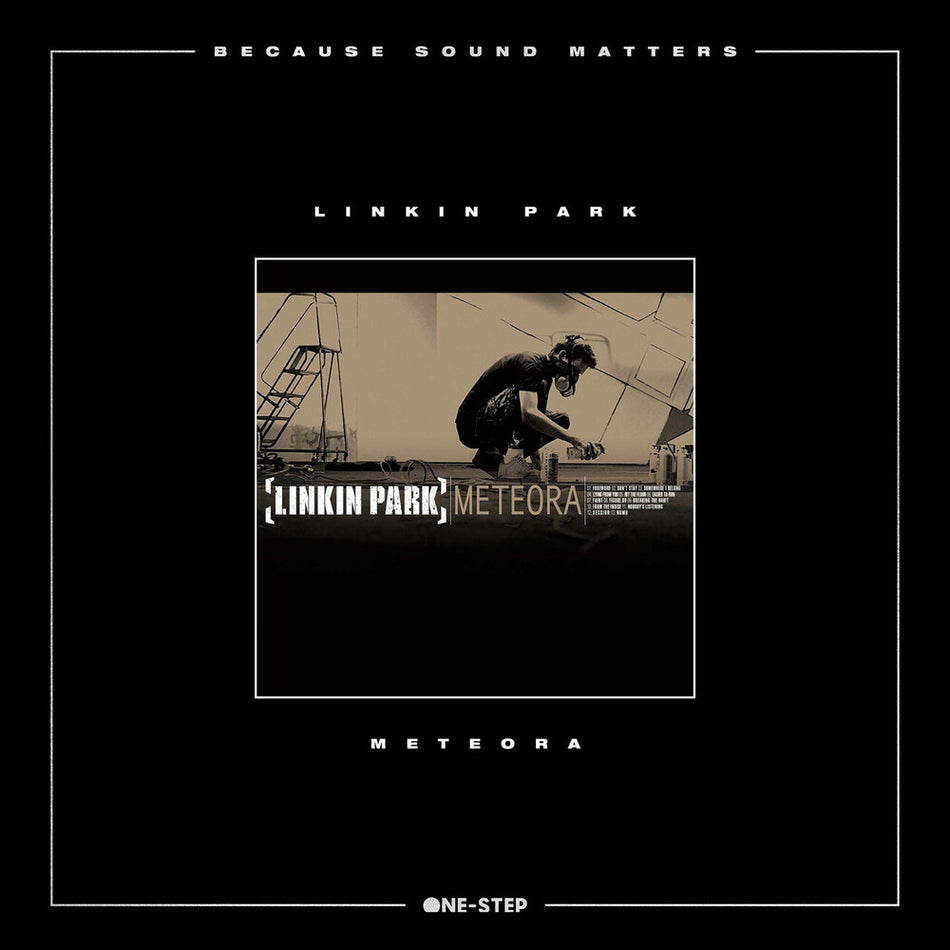 the album cover for Linkin Park - Meteora - Because Sound Matters One-Step Pressing