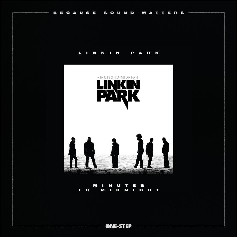 the album cover for Linkin Park - Minutes To Midnight - Because Sound Matters One - Step Pressing