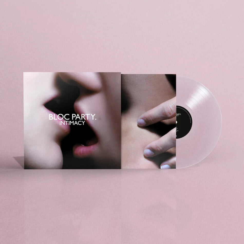 the album cover for Bloc Party - Intimacy - Yellow Vinyl [Colored Vinyl] (Ylw) (Uk)
