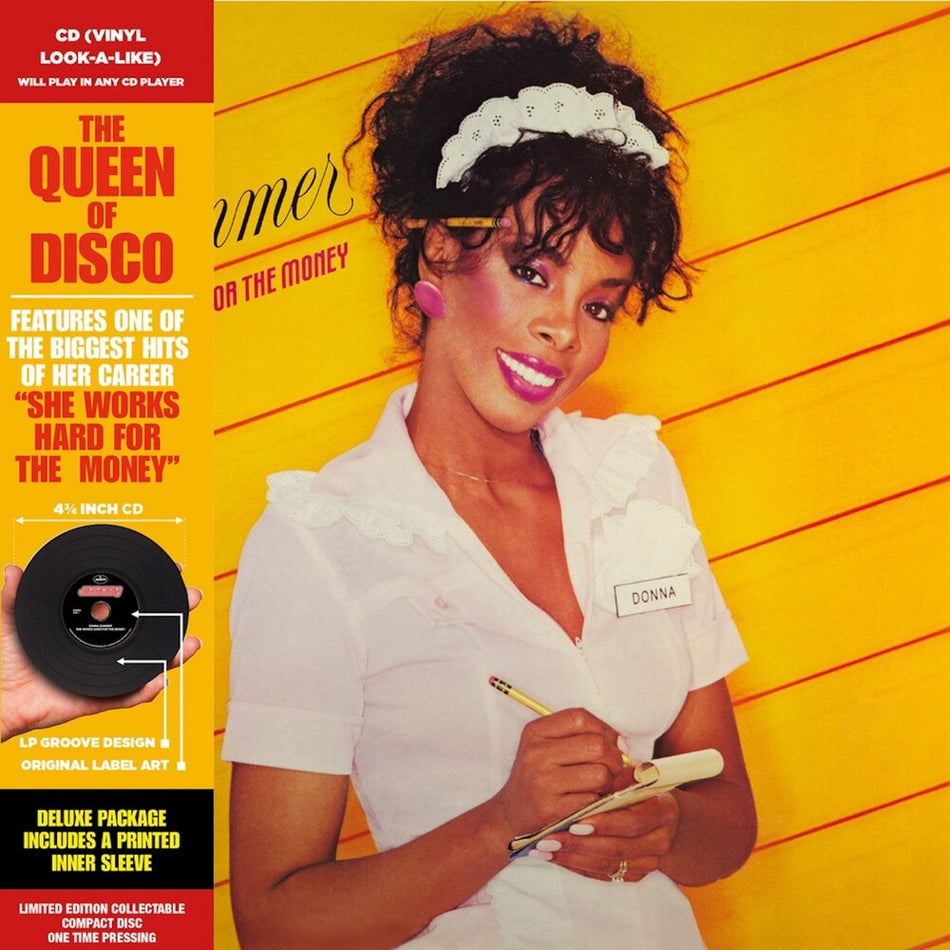 the album cover for Donna Summer - She Works Hard For The Money (Clcb) [Deluxe] [Limited Edition]