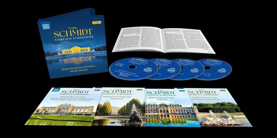 the album cover for Schmidt / Johnsson / Malmo Symphony Orchestra - Complete Symphonies