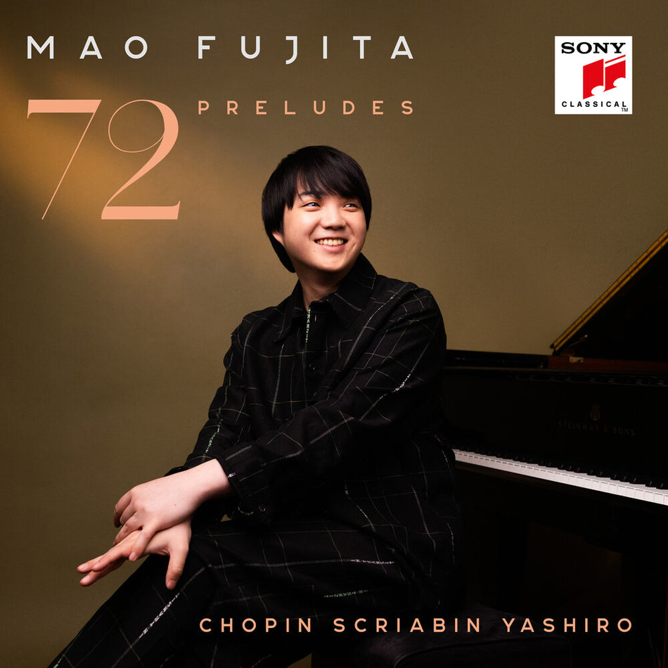 the album cover for Mao Fujita - 72 Preludes (Uk)