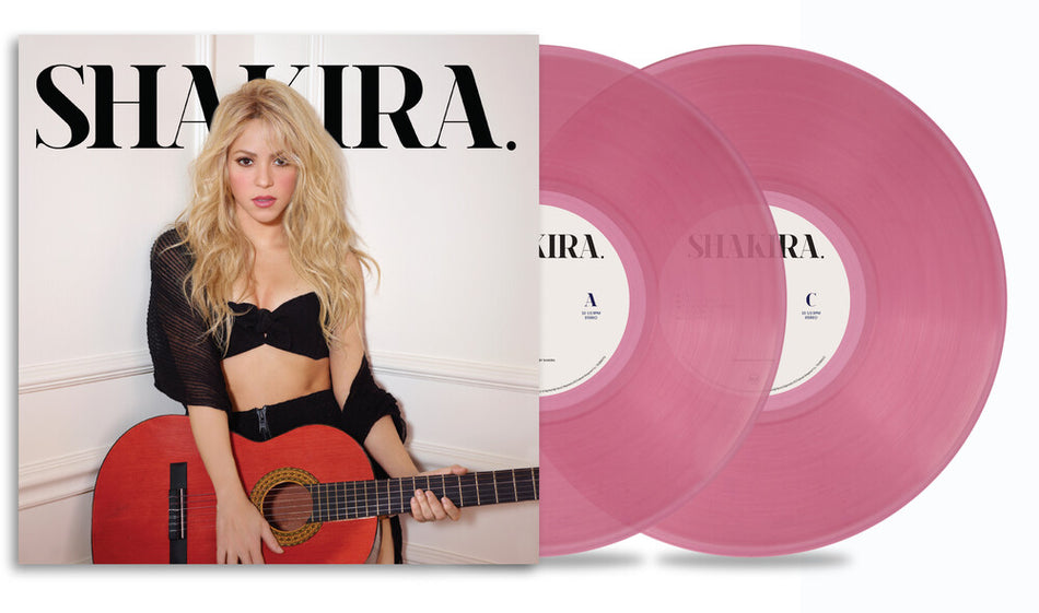 the album cover for Shakira - Shakira 