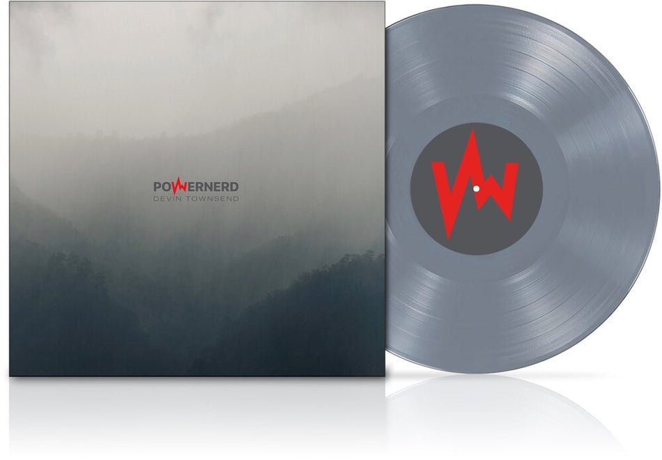 the album cover for Devin Townsend - PowerNerd [Indie Exclusive Grey LP]