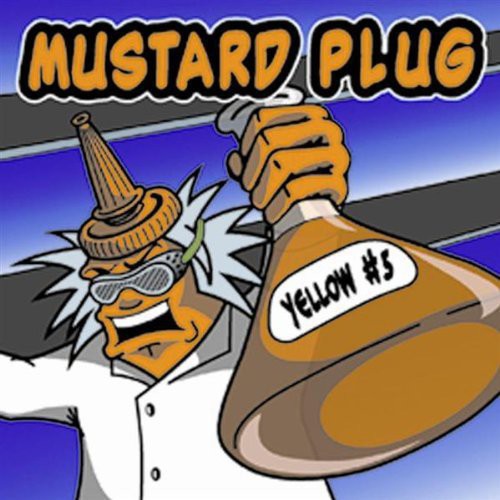 Mustard Plug - Yellow #5 (White w/ Purple & Green Splatter Vinyl)
