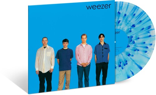 WEEZER - WEEZER (INDIE EXCLUSIVE CLEAR W/ BLUE SPLATTER)