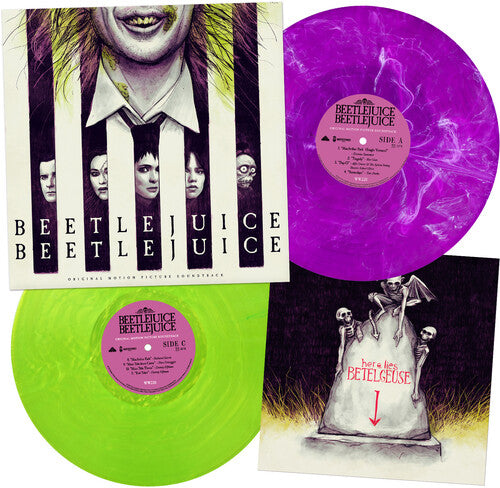 TIM BURTON - BEETLEJUICE BEETLEJUICE (PURPLE SMOKE & GREEN SMOKE VINYL)
