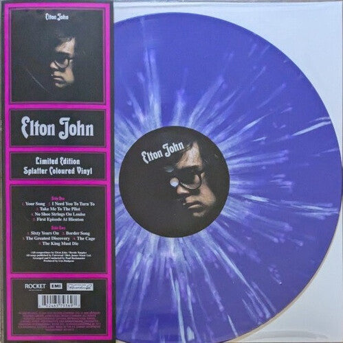 ELTON JOHN - ELTON JOHN (SPLATTER VINYL)