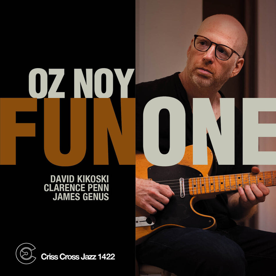 the album cover for Oz Noy  Quartet - Fun One