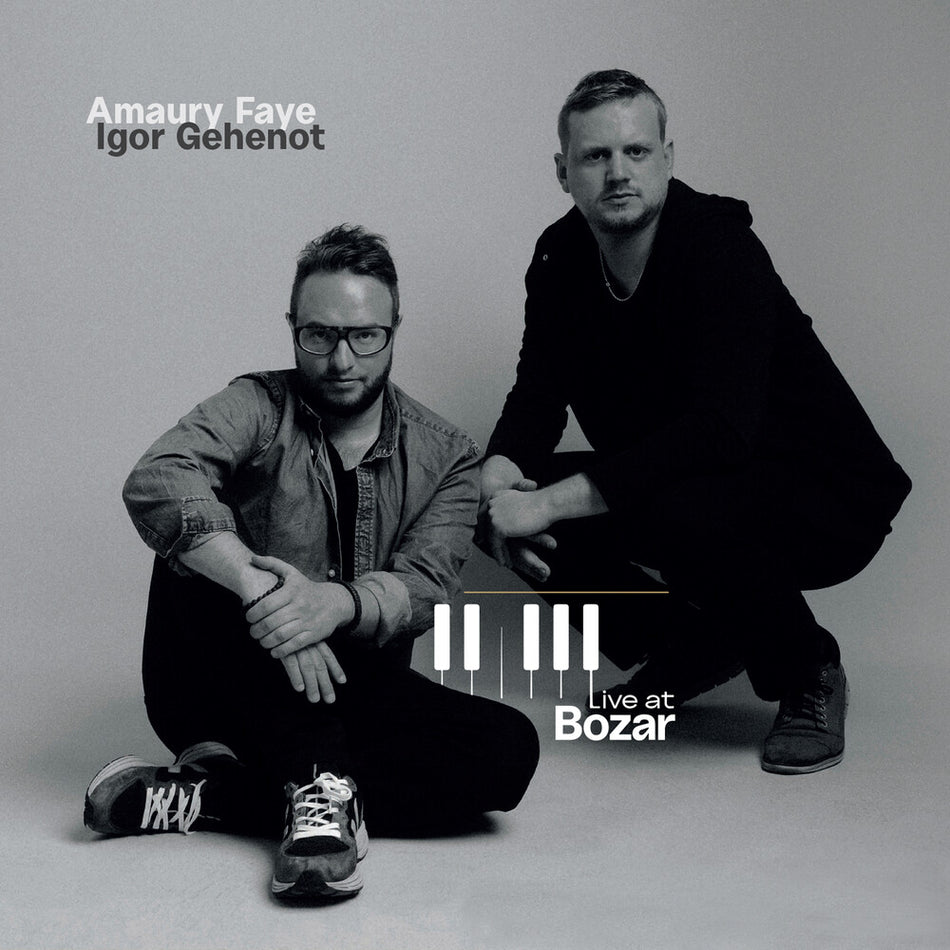 the album cover for Faye, Amaury / Gehenot, Igor - Live at Bozar