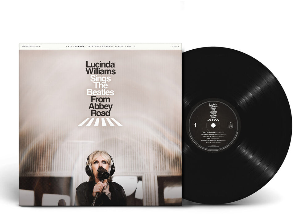 the album cover for Lucinda Williams - Lucinda Williams Sings The Beatles From Abbey Road [LP]