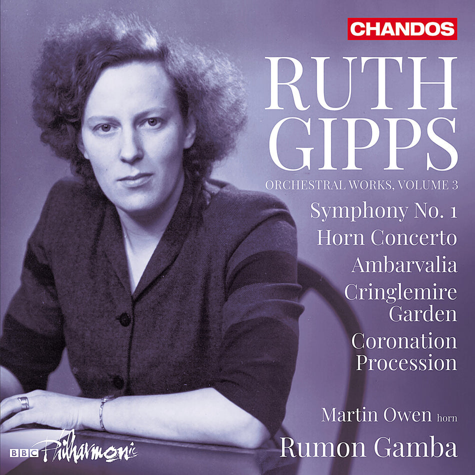 the album cover for Gipps / Owen / BBC Philharmonic - Orchestral Works Vol. 3