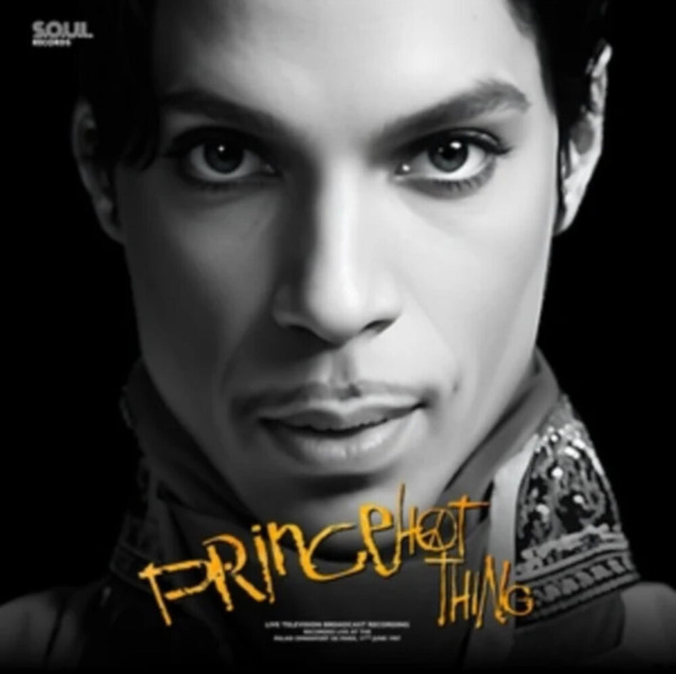 the album cover for Prince & The Revolution - Hot Thing - Purple Colored Vinyl