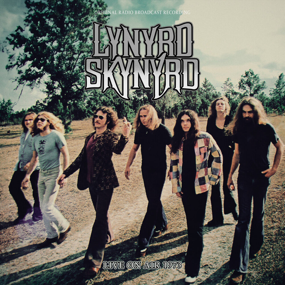 the album cover for Lynyrd Skynyrd - Live On Air 1973