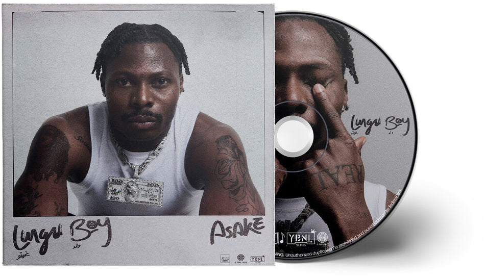 the album cover for Asake - Lungu Boy [Digipak]
