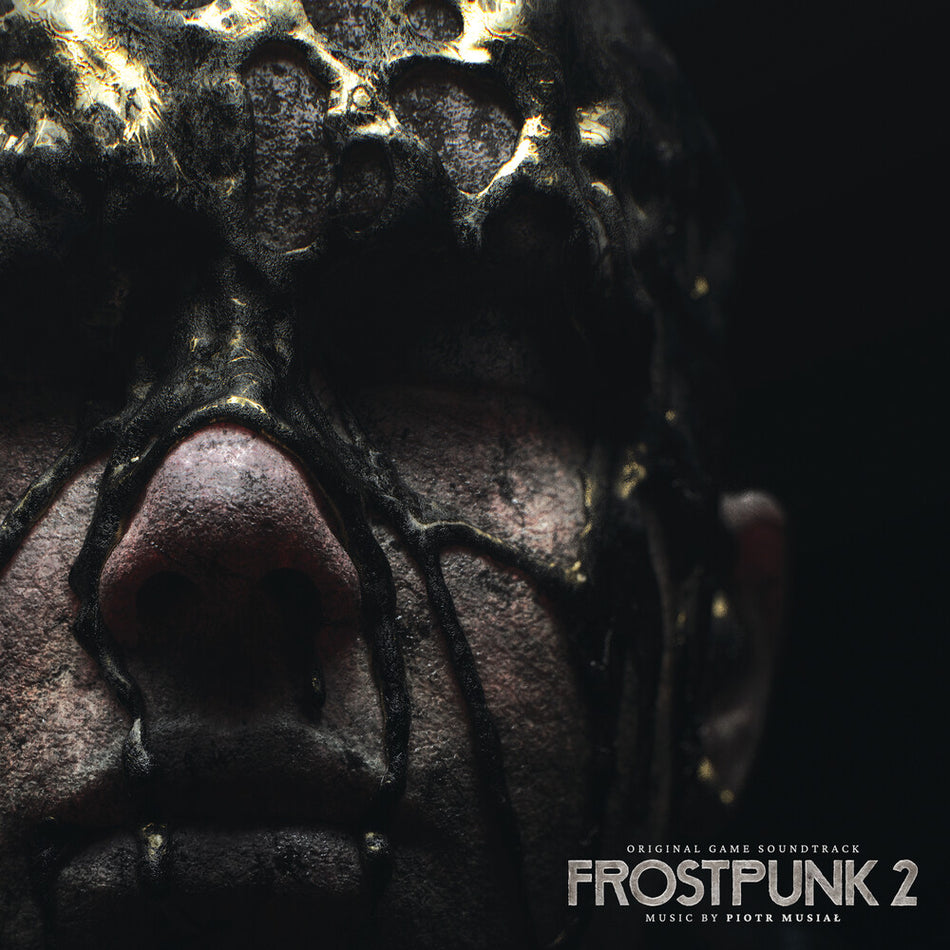 the album cover for Frostpunk 2 / Game O.S.T. (Colv) (Gol) (Spla) - Frostpunk 2 / Game O.S.T. [Colored Vinyl] (Gol) (Spla)