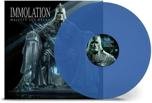 IMMOLATION - MAJESTY AND DECAY (TRANS BLUE VINYL)