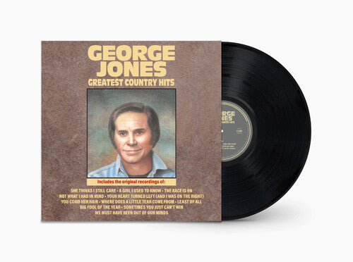 GEORGE JONES - GREATEST COUNTRY HITS (LP)