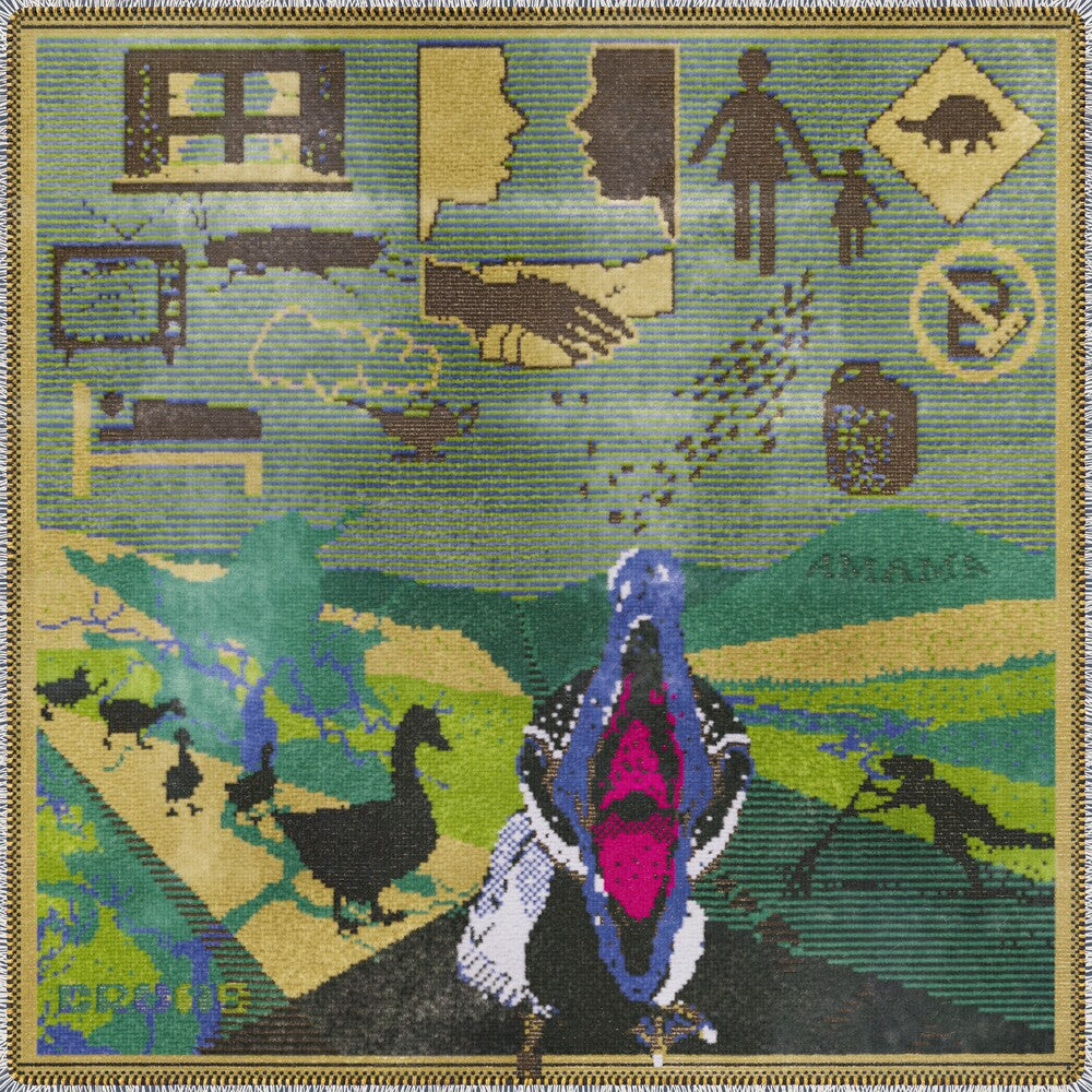 the album cover for Crumb - Amama (Blk) (Can)