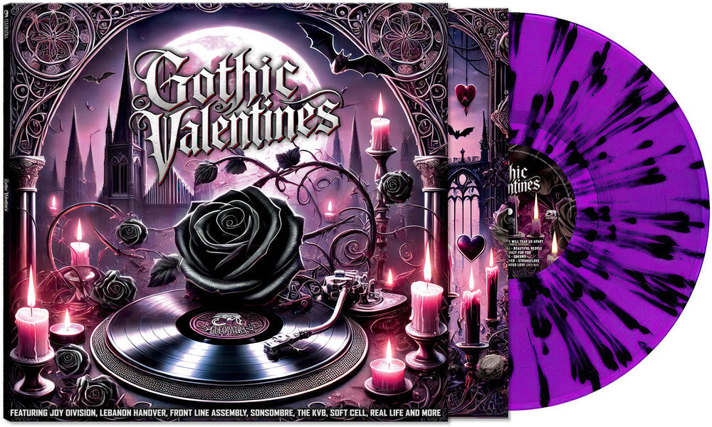 the album cover for Gothic Valentines / Various (Blk) (Ltd) (Purp) - Gothic Valentines / Various (Blk) [Limited Edition] (Purp)