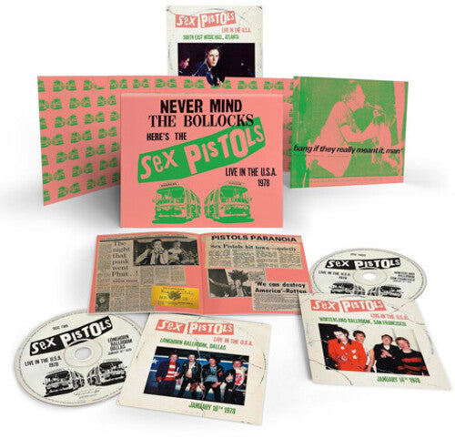 SEX PISTOLS- LIVE IN THE U.S.A. (3 CD)
