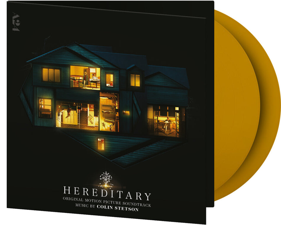 the album cover for Colin Stetson  (Colv) (Ltd) (Ogv) (Ylw) - Hereditary - O.S.T. [Colored Vinyl] [Limited Edition] [180 Gram] (Ylw)