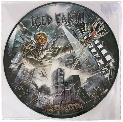 ICED EARTH - PLAGUES OF DYSTOPIA EP (PICTURE DISC LP)
