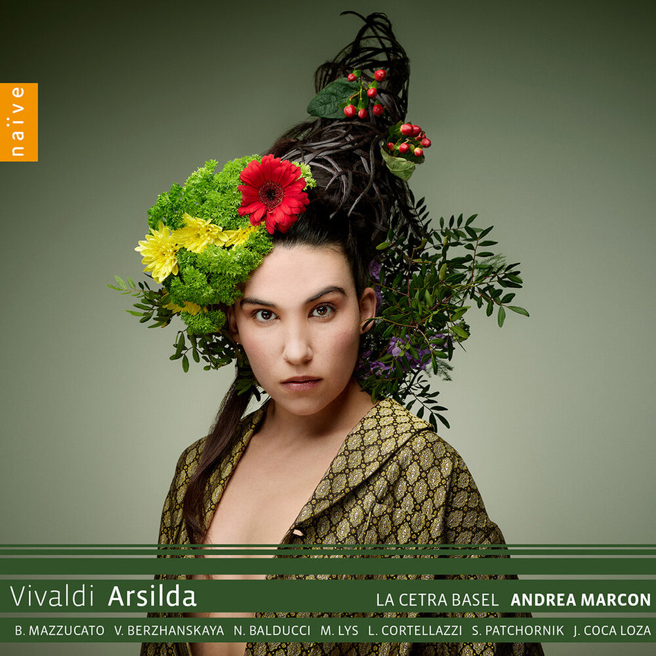 the album cover for Vivaldi - Vivaldi: Arsilda