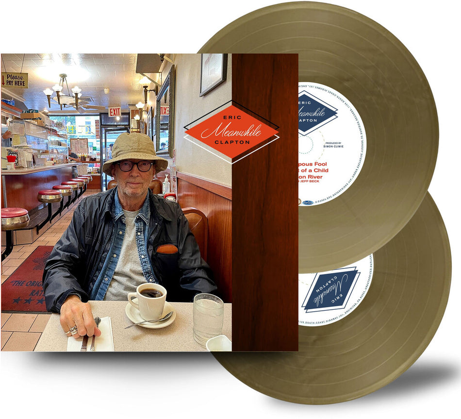 the album cover for Eric Clapton - Meanwhile [2 LP Gold]
