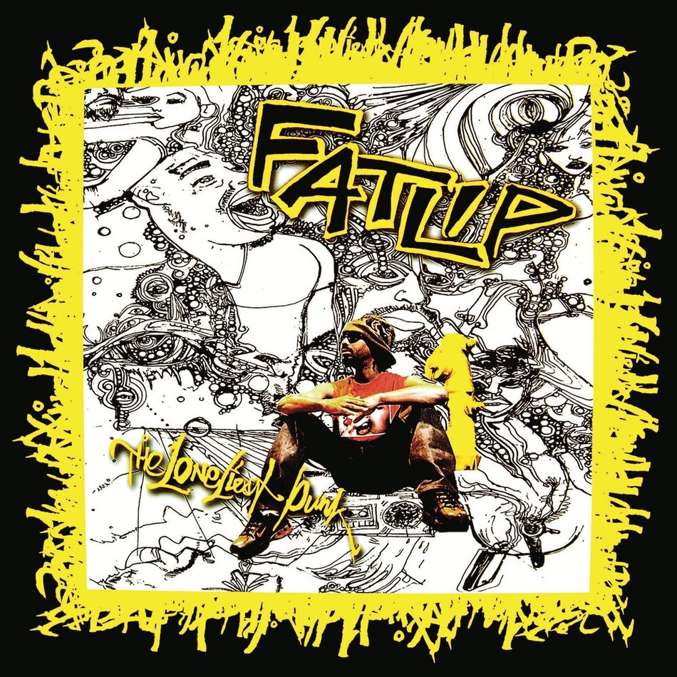 the album cover for Fatlip - The Loneliest Punk - Transparent Yellow