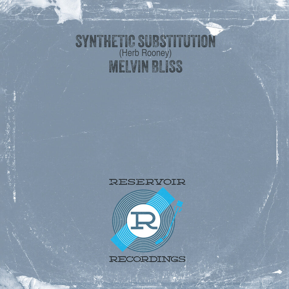the album cover for Melvin Bliss - Synthetic Substitution [Reissue]